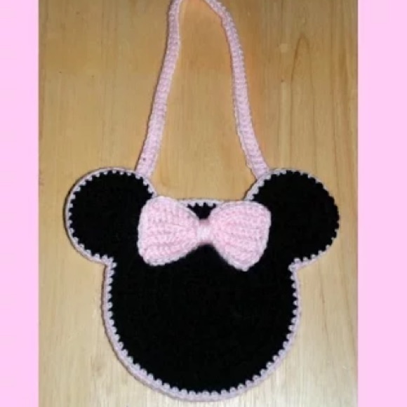 Crochet Mickey/Minnie bag - Picture 2 of 3